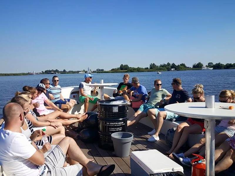 Uniek vergaderen op het water